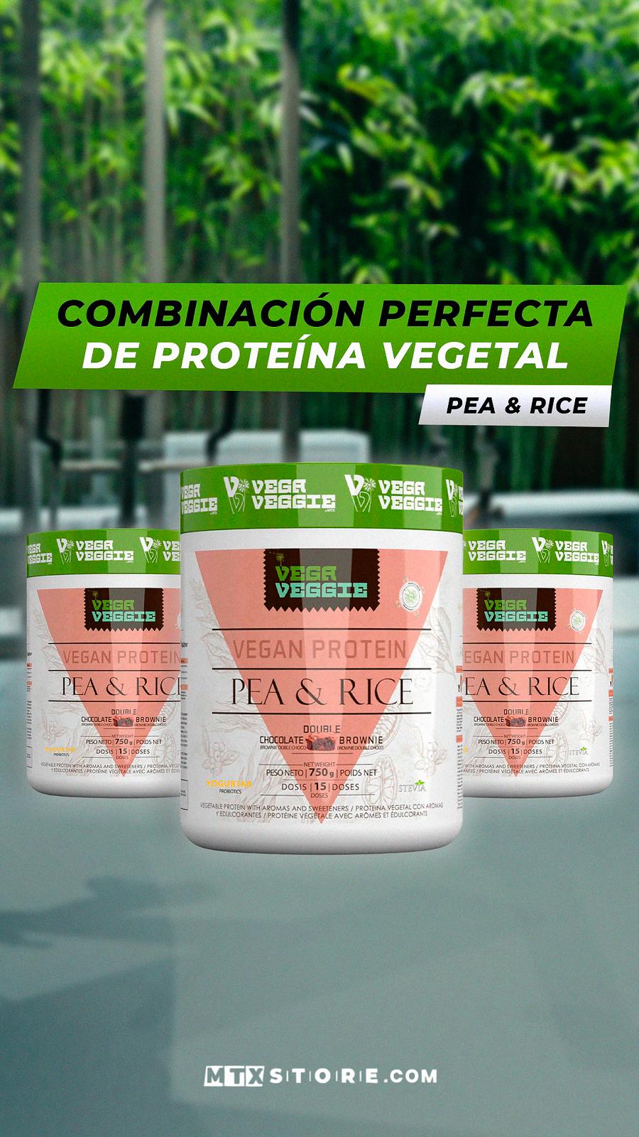 PEA&RICE | proteina vegetal aminograma completo Gourmet | MTXStore.com ...
