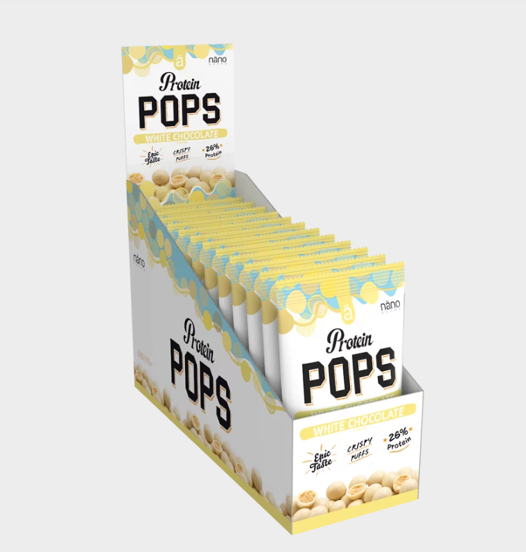PROTEIN POPS | Crujientes protein pops recubiertas de cremoso chocolate - NANO Supps -
