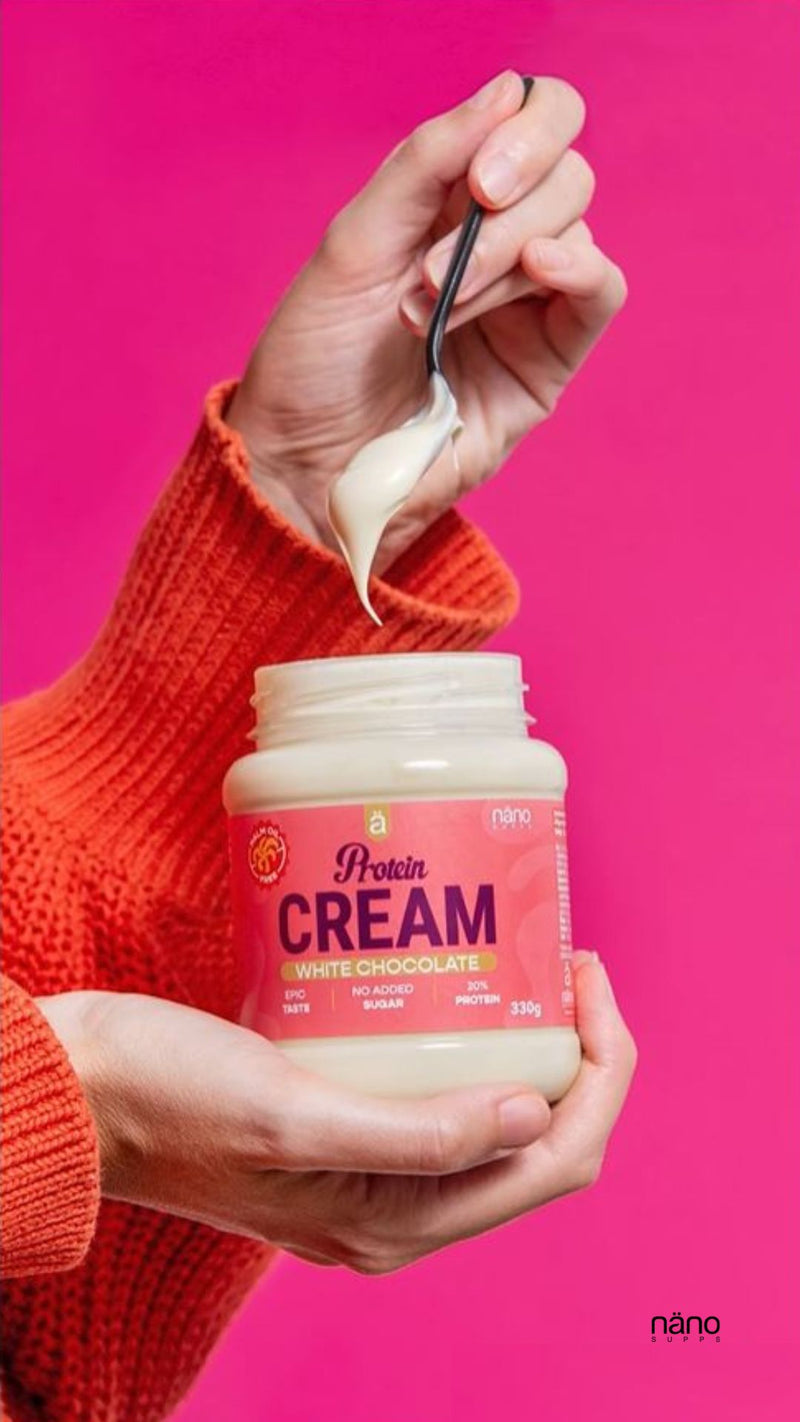 PROTEIN CREAM | CREMA PROTEICA (20%) PARA UNTAR / 330g - SUGAR FREE