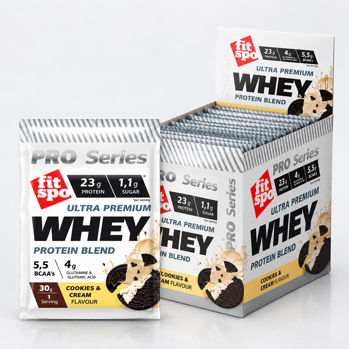 WHEY PREMIUM PRO SERIES 23 g proteína / 1,2g de azúcar