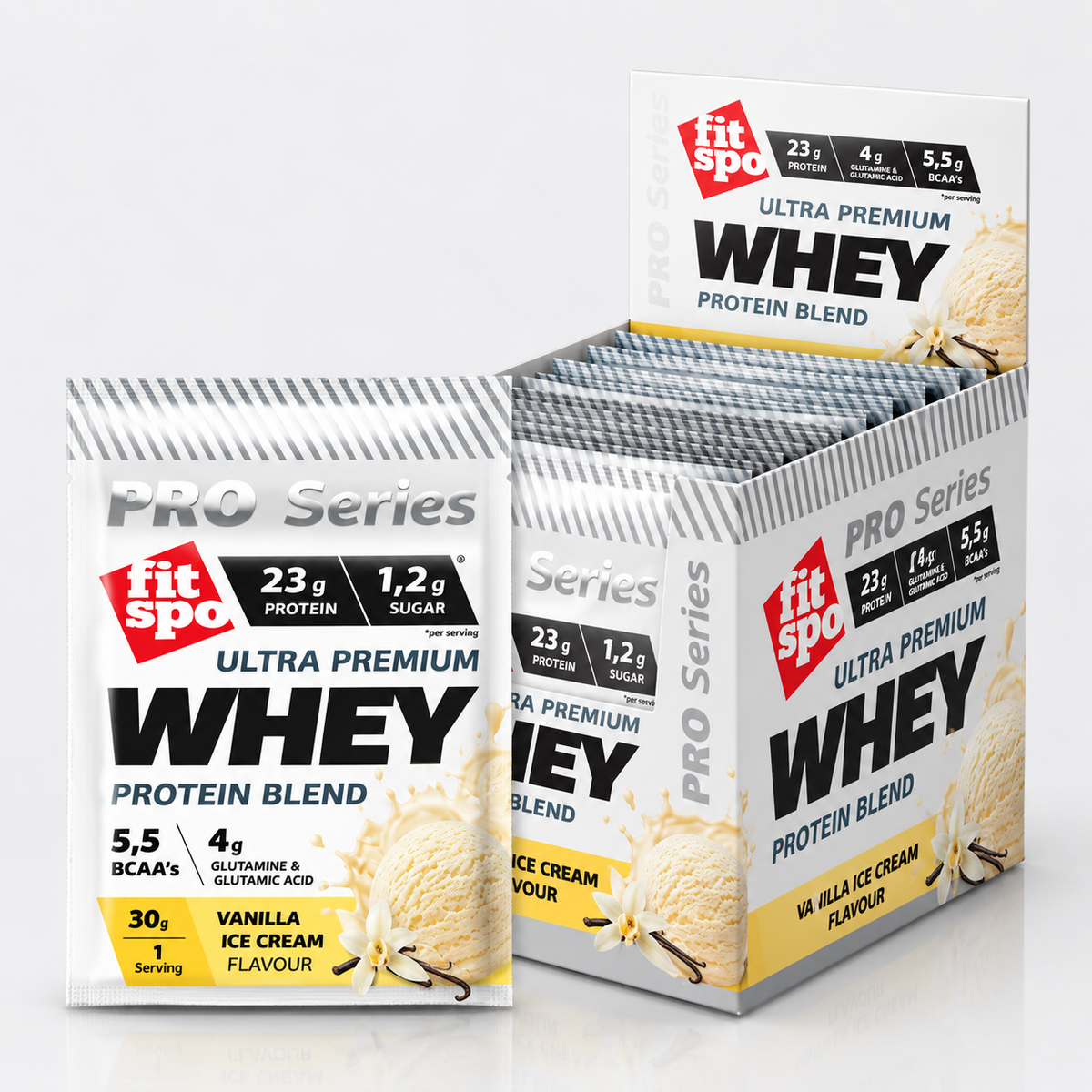 WHEY PREMIUM PRO SERIES 23 g proteína / 1,2g de azúcar