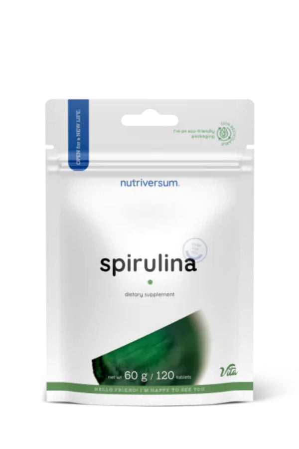 Spirulina 120 Tab. | NUTRIVERSUM_Vita