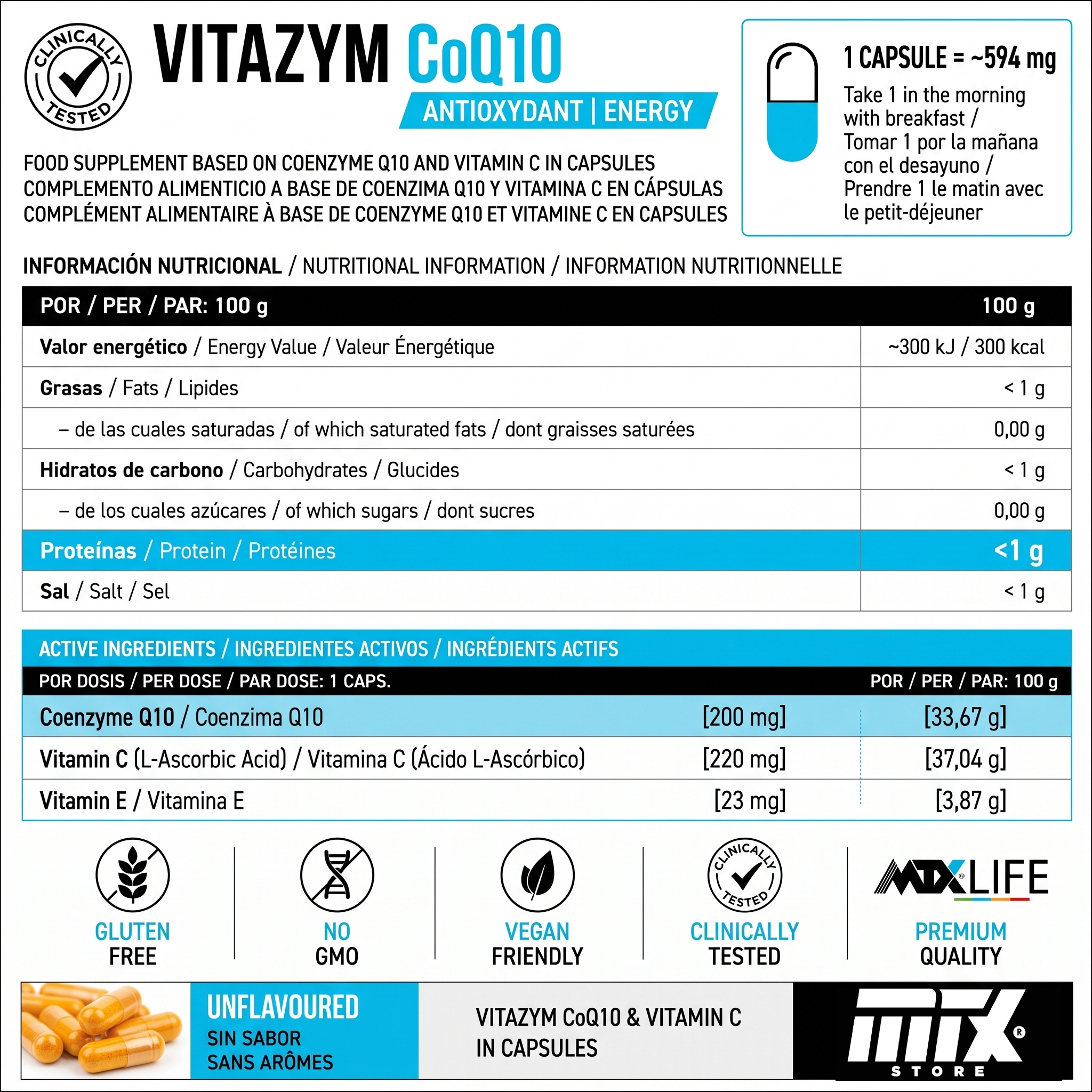 VITAZYM™ CoQ10 - Vitalidad & Energía Celular