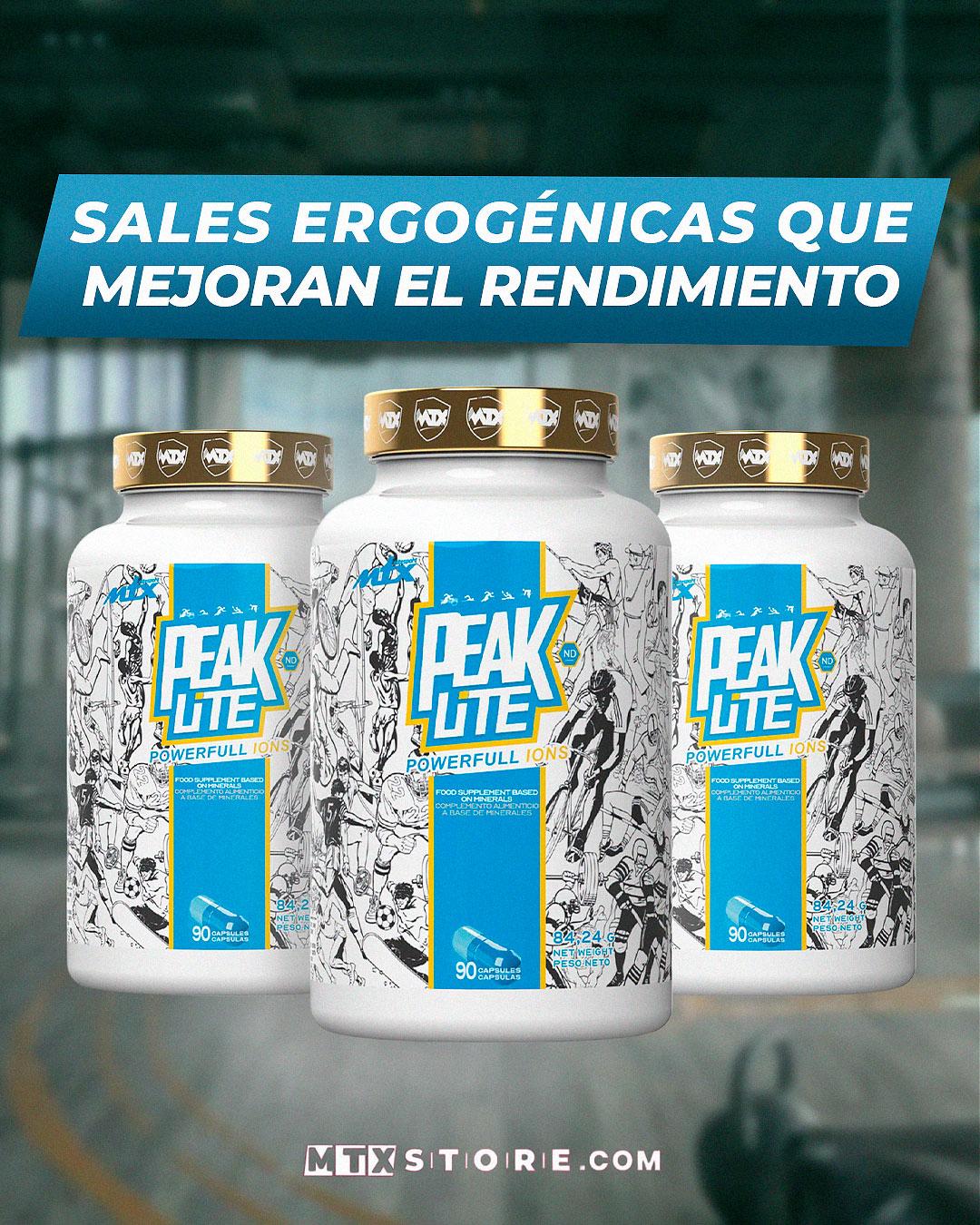 PEAKLITE ™ (Salts | Powerfull Ions Electrolites) [90caps / 936mg]