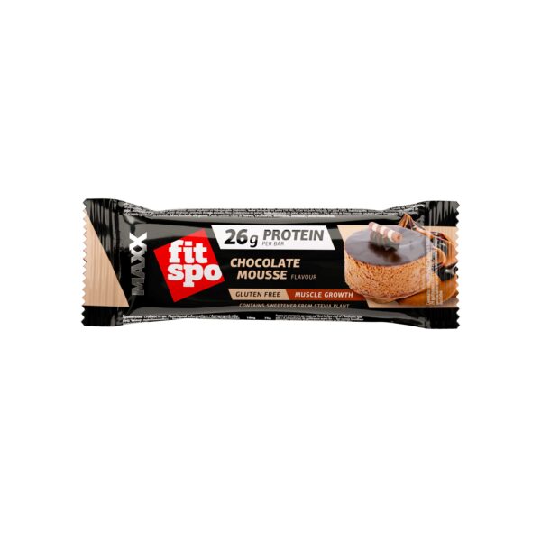 Barra de proteínas FitSpo Maxx 26g de proteína, 75g