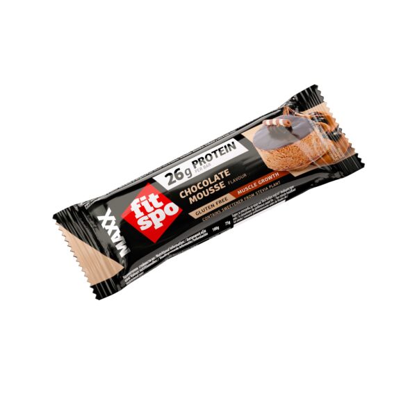 Barra de proteínas FitSpo Maxx 26g de proteína, 75g