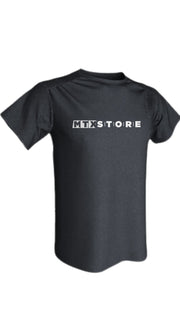 CAMISETA LOGO MTXSTORE DRY FIT TECH COLOR NEGRO