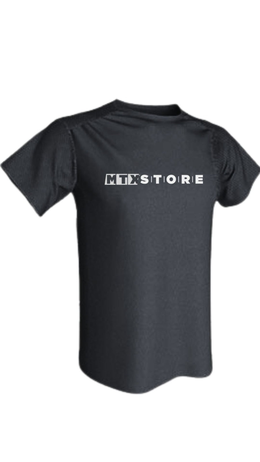 CAMISETA LOGO MTXSTORE DRY FIT TECH COLOR NEGRO