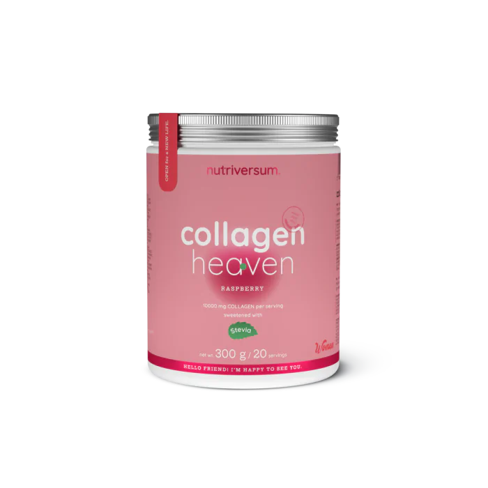 Collagen Heaven (con stevia) en delicioso sabor frambuesa 300 g  | NUTRIVERSUM_WOMEN