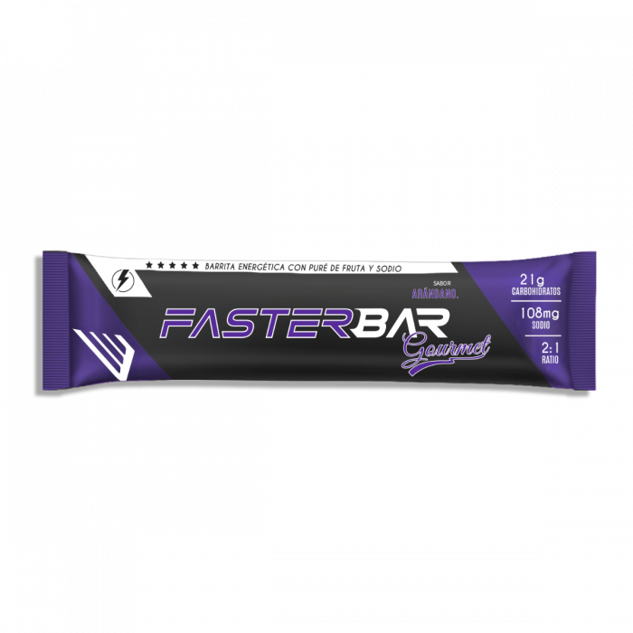 FASTER BAR GOURMET (BARRITA TIPO MEMBRILLO) RATIO GLUCOSA VS FRUCTOSA 2:1