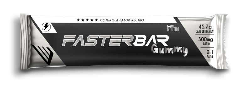 FASTER BAR GOURMET (BARRITA TIPO MEMBRILLO) RATIO GLUCOSA VS FRUCTOSA 2:1 60g
