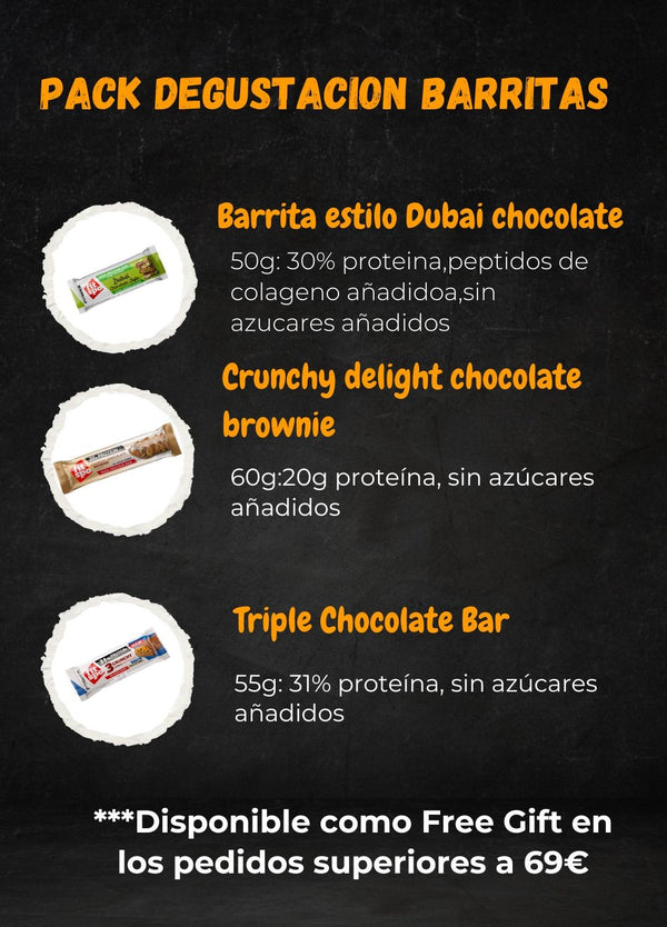 DEGUSTACION BARRITAS Combo  x 3 by Fitspo