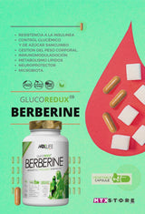 BERBERINE | GLUCORedux™ [120 VegeCaps/515 mg]