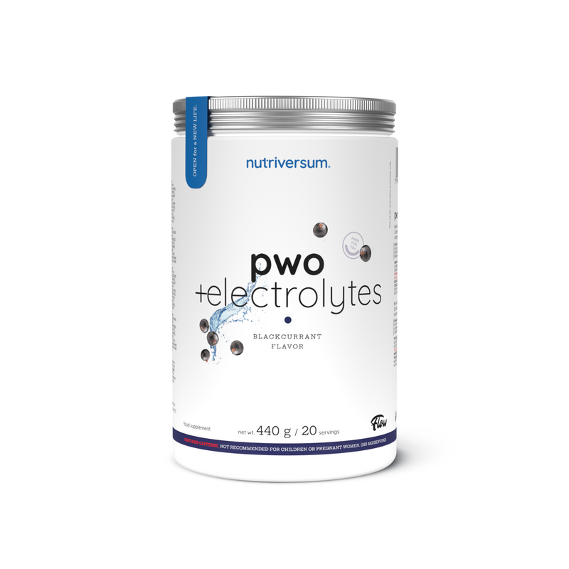 PWO+ Electrolytes 440 g | NUTRIVERSUM_Basic