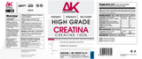CREATINA AK ™ [1 KG] NEUTRO