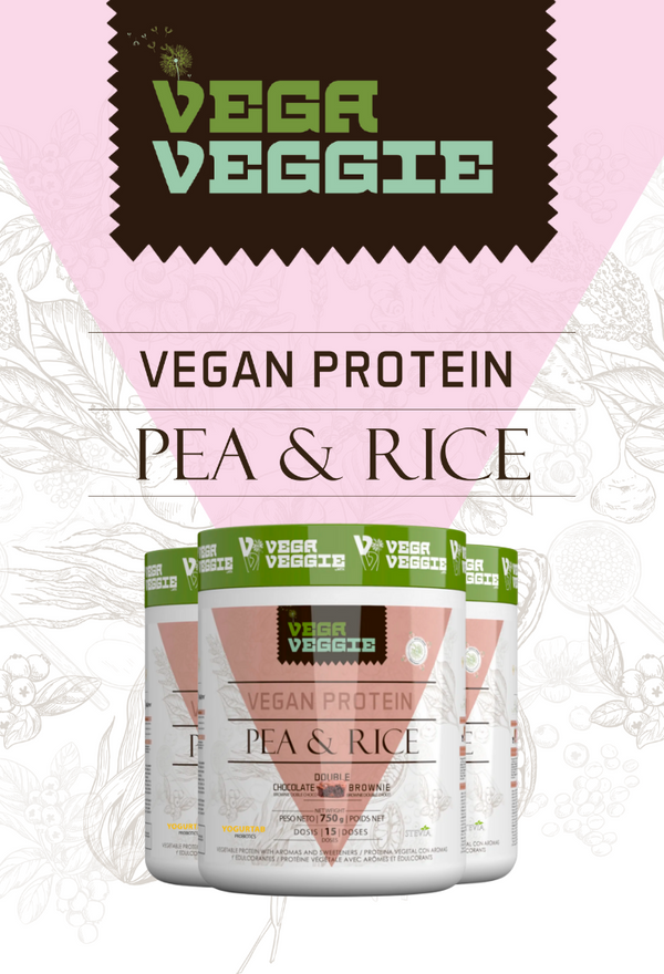 PEA & RICE VEGA VEGGIE. Proteína vegetal [750g] *