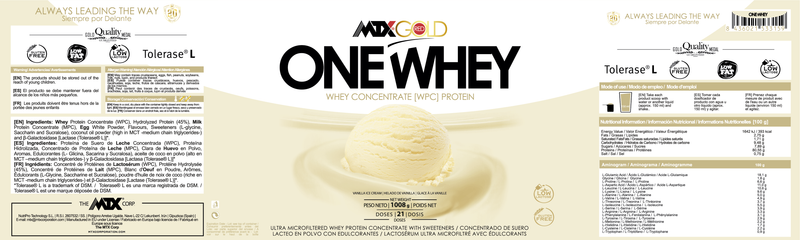OneWhey™ new | 1000G | 2000G |3,800G
