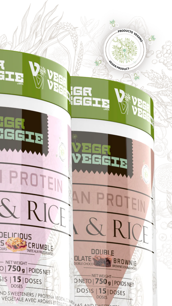 PEA & RICE VEGA VEGGIE. Proteína vegetal [750g] *