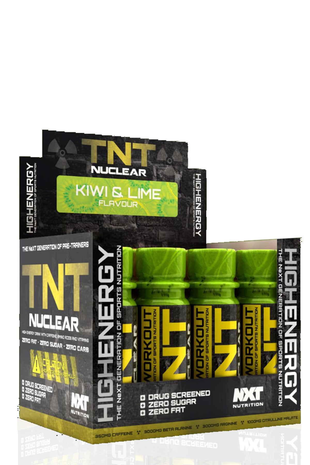 TNT NUCLEAR SHOT preworkout fuerza y masa muscular
