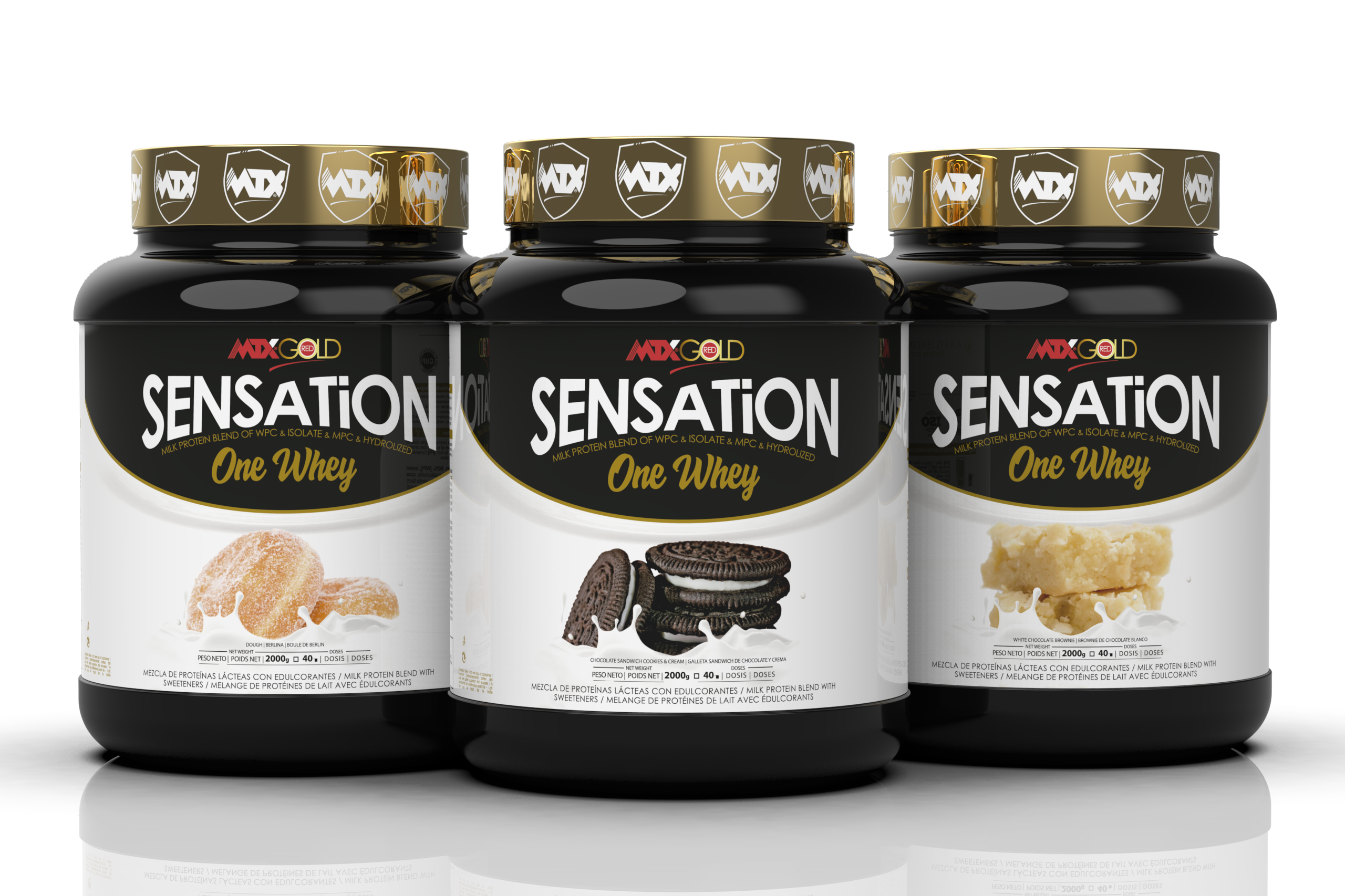 OneWhey™ SENSATION PACK 3X2 [2kg]