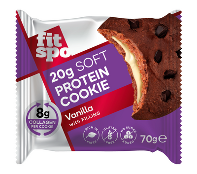 FREE GIFT | COOKIE PROTEIN FitSpo | 20g Proteinas | Vainilla 70g